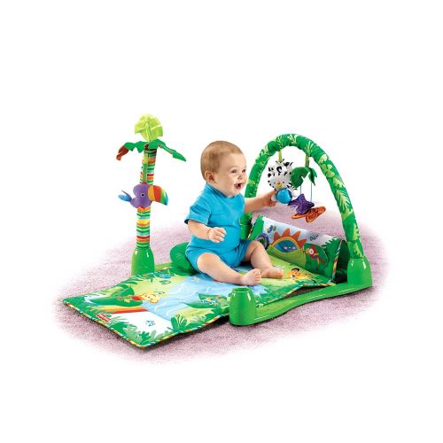 피셔프라이스 Fisher-Price Rainforest 1-2-3 Musical Gym (Discontinued by Manufacturer)