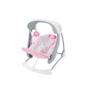 Fisher-Price Deluxe Take Along Swing and Seat, PinkWhite