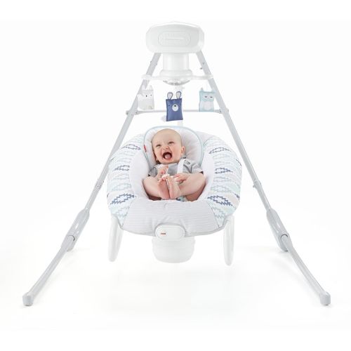 피셔프라이스 Fisher-Price Snugabunny Cradle n Swing with Smart Swing Technology