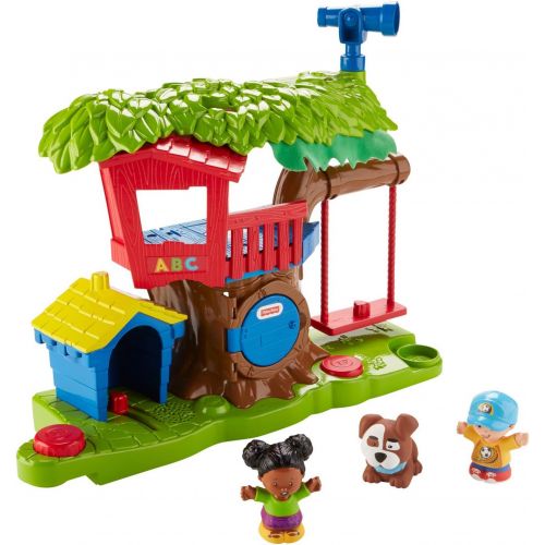 피셔프라이스 Fisher-Price Little People Swing & Share Treehouse Playset