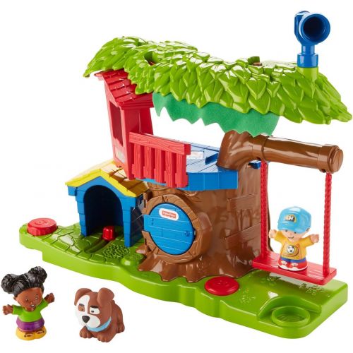 피셔프라이스 Fisher-Price Little People Swing & Share Treehouse Playset