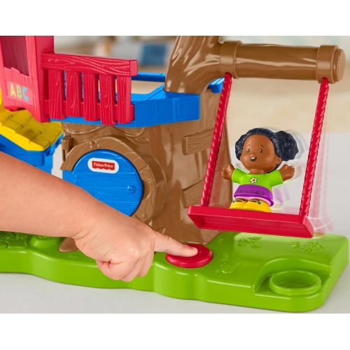 피셔프라이스 Fisher-Price Little People Swing & Share Treehouse Playset