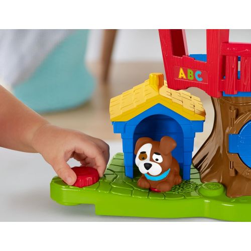 피셔프라이스 Fisher-Price Little People Swing & Share Treehouse Playset