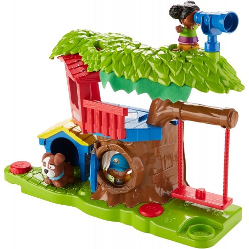 피셔프라이스 Fisher-Price Little People Swing & Share Treehouse Playset