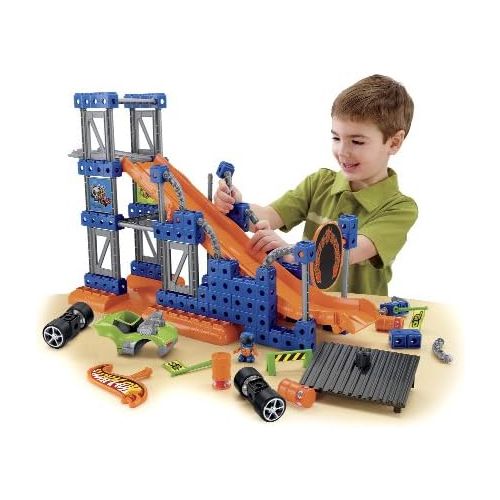 피셔프라이스 Fisher-Price TRIO Hot Wheels Stunt Ramp Builder