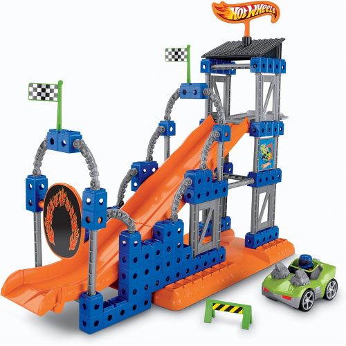 피셔프라이스 Fisher-Price TRIO Hot Wheels Stunt Ramp Builder