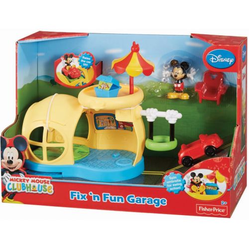 피셔프라이스 Fisher-Price Mickey Mouse Clubhouse Fix n Fun Garage