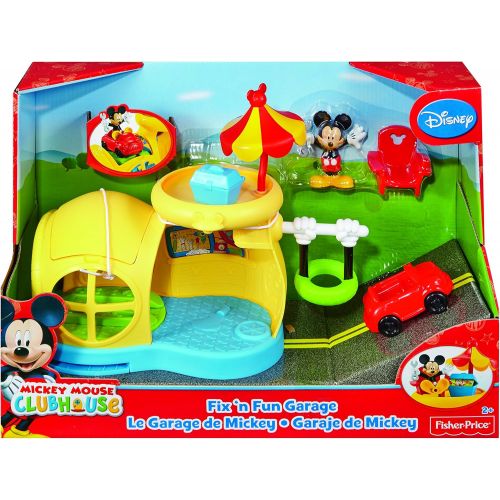 피셔프라이스 Fisher-Price Mickey Mouse Clubhouse Fix n Fun Garage