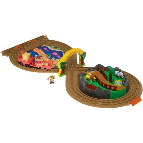 피셔프라이스 Fisher-Price GeoTrax On the Go Zoo