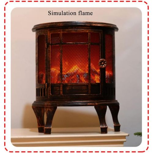  Fishing Hats Fireplace Lantern LED Fire Place Lamp Tabletop Flameless Fire Light USB Battery Operated Fire Flame Lamp for Home Decor Indoor Christmas Ornaments