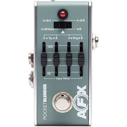  Fishman AFX Pocket Blender Mini A/B/Y Mixer and DI Pedal