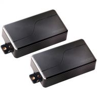 Fishman Fluence Modern Alnico and Ceramic Humbucker Pickup Set for 6-String Guitar (Black Nickel)