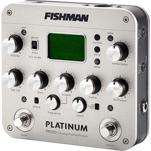  Fishman Platinum Pro EQ Analog Preamp and DI