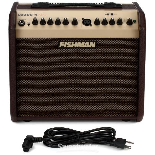  Fishman Loudbox Mini BT Songwriter Package with Microphone, Stand & Cable