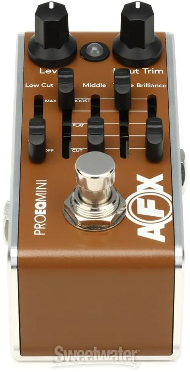  Fishman AFX Pro EQ Mini Acoustic Preamp & EQ Demo