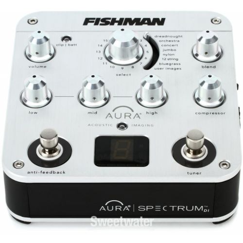  Fishman Aura Spectrum DI Imaging Pedal with D.I. Demo