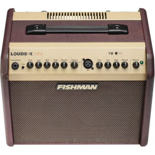  Fishman PRO-LBT-500 Loudbox Mini with Bluetooth Acoustic Guitar Amp w/Slip Cove