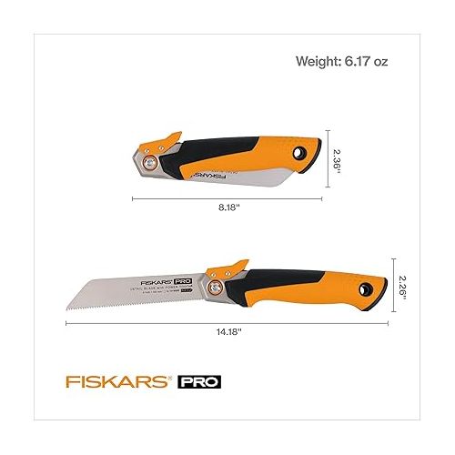  Fiskars PowerTooth® Folding Detail Pull Saw (6 in.)