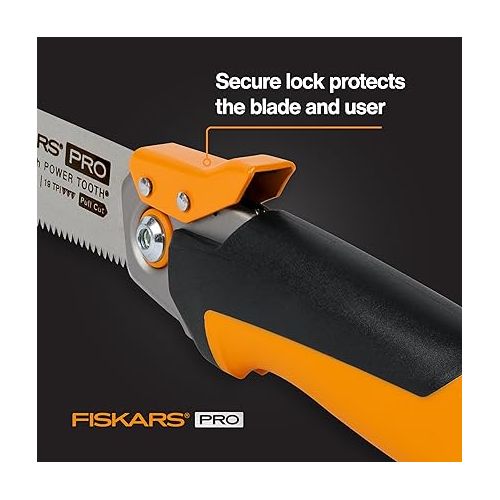  Fiskars PowerTooth® Folding Detail Pull Saw (6 in.)