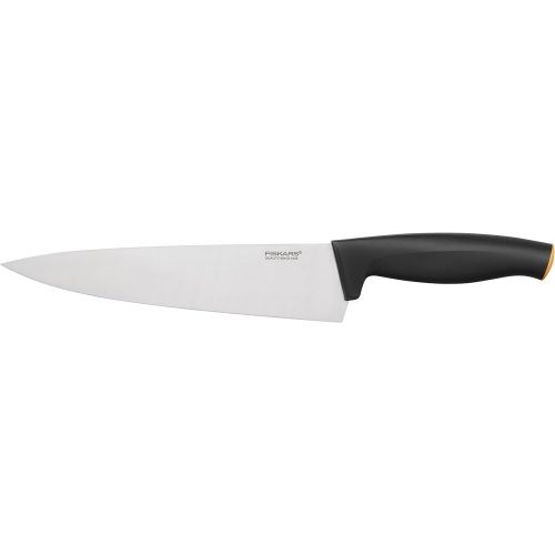  Fiskars Design-Messerblock mit 5 Messern, Breite: 14,5 cm, Hoehe: 36 cm, Birkenholz, Schwarz, Functional Form, 1014190