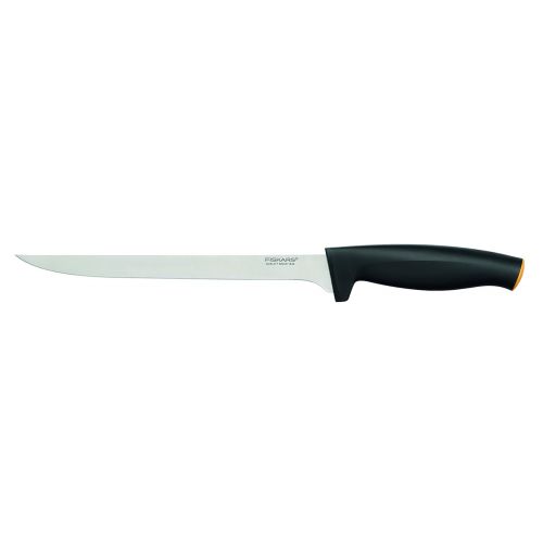  Fiskars Filetiermesser, Gesamtlange: 32 cm, Qualitatsstahl/Kunststoff, Functional Form, 1014200