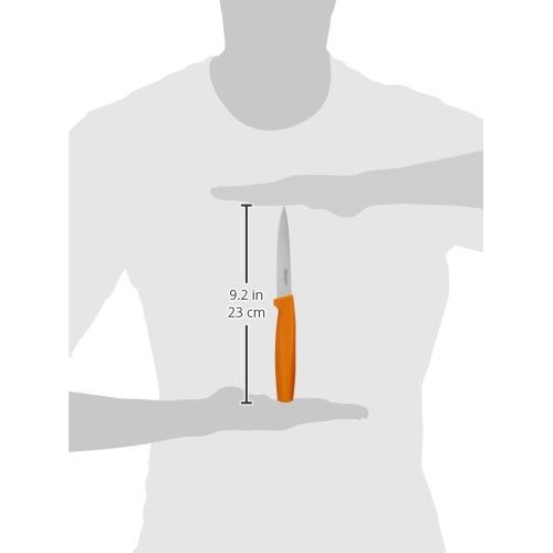  Fiskars Gemuesemesser FF orange, Edelstahl, 23,5x3x2 cm