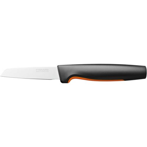  [아마존베스트]Fiskars Bamboo Design Knife Block with 3 Knives, Functional Shape, Including Vegetable Knife, Santoku Chefs Knife and Chefs Knife, Plastic, Bamboo, 1057553