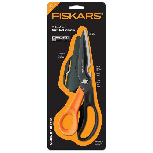  Fiskars Cuts & More 8 in 1 Scissors