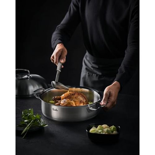  Fissler Original-Profi Collection/Stainless Steel Sauce Ladle, small sauce ladle, premium kitchen utensil for portioning and serving