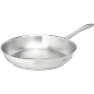Fissler 081-353-28-100 Frying Pan, 11.0 inches (28 cm), Gas Stove/Induction Compatible, Oven Safe, All Stainless Steel, Silver
