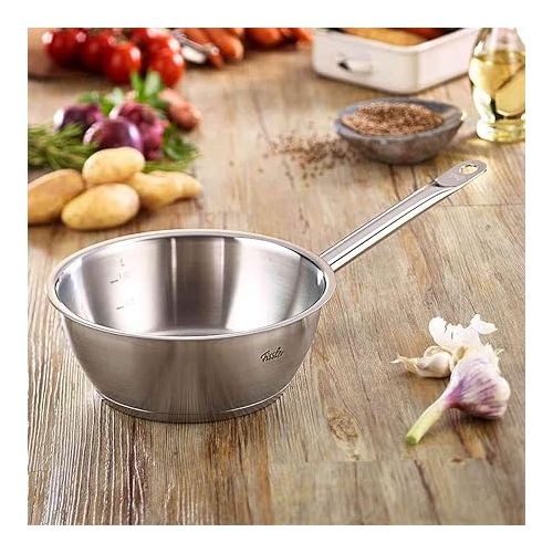  Fissler Original-Profi Collection 2019 Stainless Steel Concial Sauce Pan, 1.8 Quart