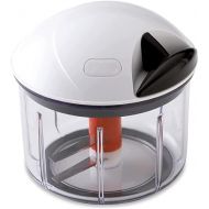 Fissler Finecut Fruit & Vegetable Chopper - 3.8 Cup Capacity - Manual Food Chopper - Small Manual Food Processor - Hardened Steel Rotors - Easy To Clean