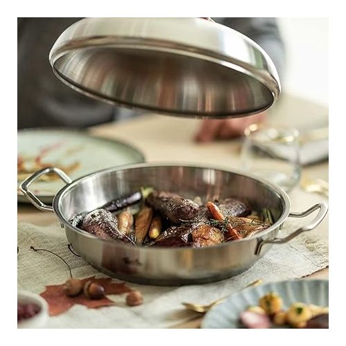  Original-Profi Collection Stainless Steel Serving Pan, 9.5