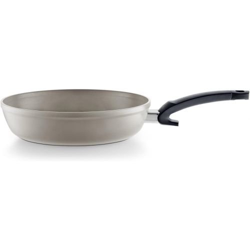  Fissler Ceratal Comfort Ceramic Non-Stick Frying Pan, Warm Grey (2-piece)