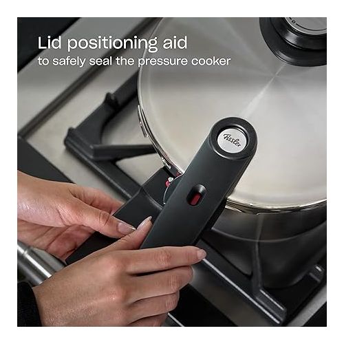  Fissler Vitavit Premium Pressure Cooker and Pressure Skillet Set, 2.6 Quart and 4.8 Quart