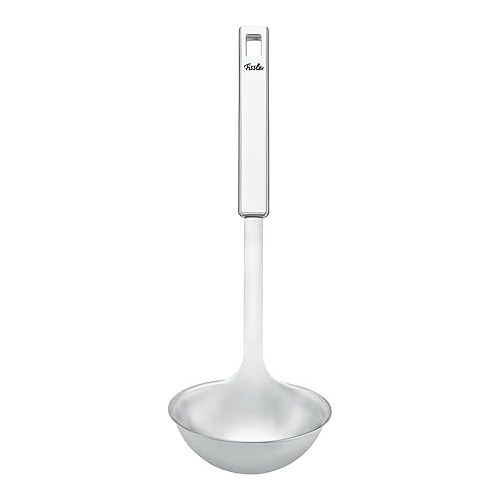  Fissler Original-Profi Collection / Stainless Steel Soup ladle, large ladle, premium kitchen utensil for portioning and serving of soups and sauces