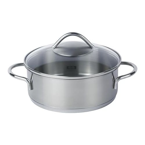  Fissler Vienna (Induction) Set, Frying & Cooking Pot, Casserole, Stainless Steel, 5Pcs.