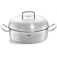 Fissler Original-Profi Collection Stainless Steel 5.1 Quart Roaster with High Metal Dome Lid