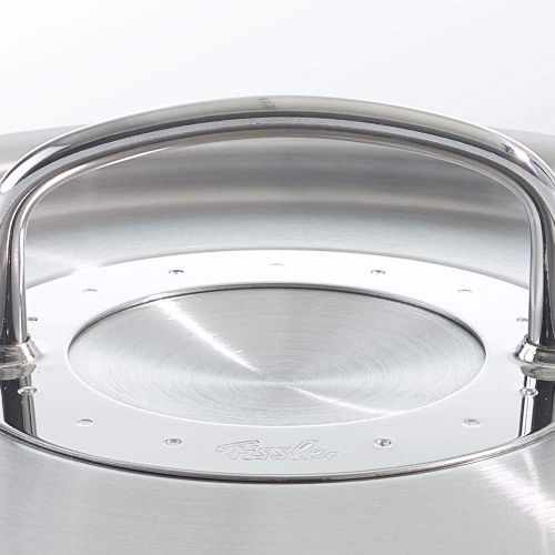  Fissler Stielwok mit Metalldeckel original-profi collection  Edelstahl-Stielwok induktionsgeeignet  zum gesunden, fernoestlichen Kochen  084-833-30-000/0  Ø 30 cm