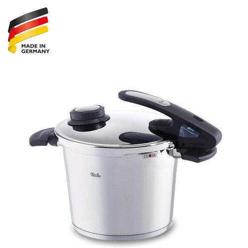  Fissler Schnellkochtopf Edelstahl vitavit edition design  6.0 Liter Dampfkochtopf 22 cm Durchmesser  Induktion, Gas, Ceran, Elektro  630-303-06-070/0