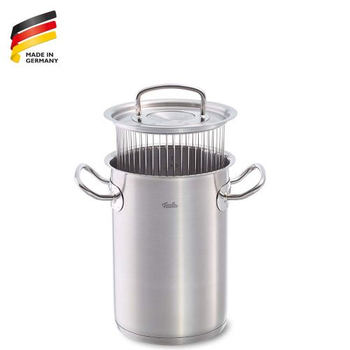  Fissler Spargeltopf original-profi collection - 16 cm - aus robustem, unempfindlichem Edelstahl - 084-103-16-002/0