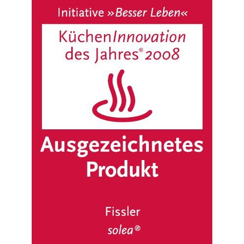  Fissler Topfset solea | 5-teilig mit Stielkasserolle |Topfset Edelstahl mit Glasdeckeln | induktionsgeeignet | Schuettrand und Abgiessfunktion | Kochtopfset | Kochtoepfe Induktion