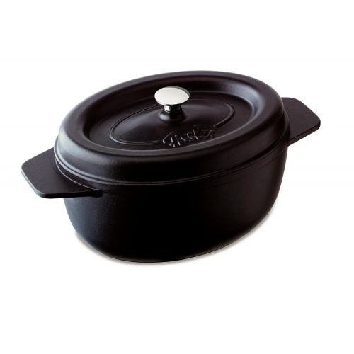  Fissler 6975030000 Arcana Gusseisen, Brater, oval 30 cm, schwarz