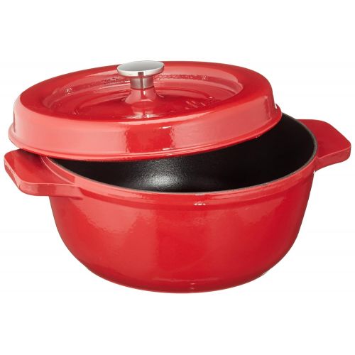  Fissler 6971523000 Arcana Gusseisen, Brater, rund 23 cm, rot