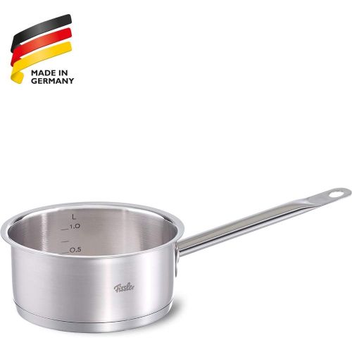  Fissler original-profi collection / Edelstahl-Stielkasserolle (Ø 16 cm), mit Schuettrand, Mess-Skala, spuelmaschinen-geeignet, backofen-geeignet, alle Herdarten - auch Induktion