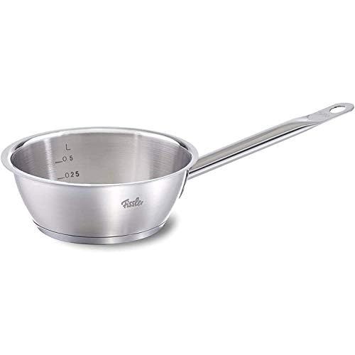  Fissler original-profi collection / Edelstahl-Sauteuse (Ø 16 cm), mit Schuettrand, Mess-Skala, spuelmaschinen-und backofen-geeignet, alle Herdarten - auch Induktion