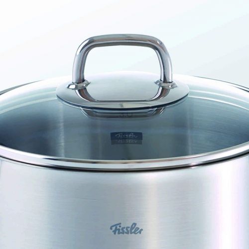  Fissler viseo / Edelstahl-Topf (2,1 L - Ø 16 cm) Kochtopf mit Glas-Deckel, Innenskalierung, Schuettrand, Induktions-Kochtopf, energiesparend, fuer alle Herdarten - auch Induktion