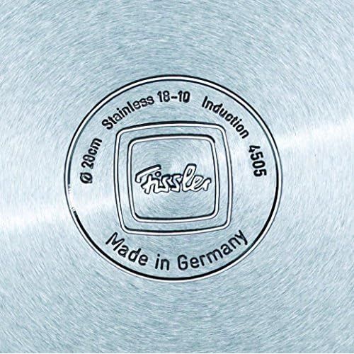  Fissler hamburg / Edelstahl-Topfset, 4-teilig, Kochtopf-Set, Toepfe mit Glas-Deckel, Induktion, alle Herdarten (3 Kochtoepfe, 1 Bratentopf)