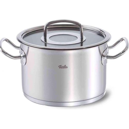  Besuchen Sie den Fissler-Store Fissler original-profi collection / Edelstahl-Topfset, 6-teilig, Kochtopf-Set, Toepfe mit Glas-Deckel, Induktion, alle Herdarten (3 Kochtoepfe, 1 Bratentopf ,1 Dampfeinsatz, 1 Sauteu