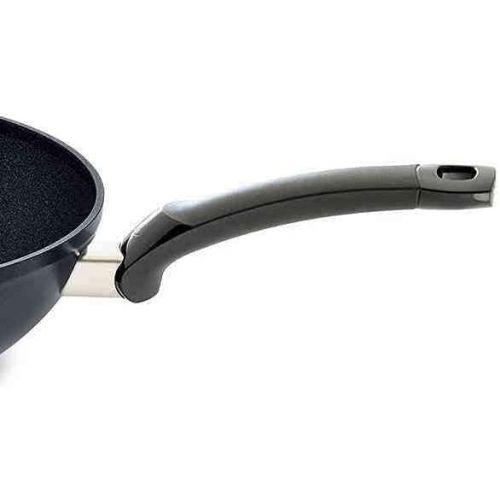  Fissler Adamant Aluminium Wok 28 cm Coated Non-Stick Coating High Rim Scratch-Resistant All Hob Types - including Induction
